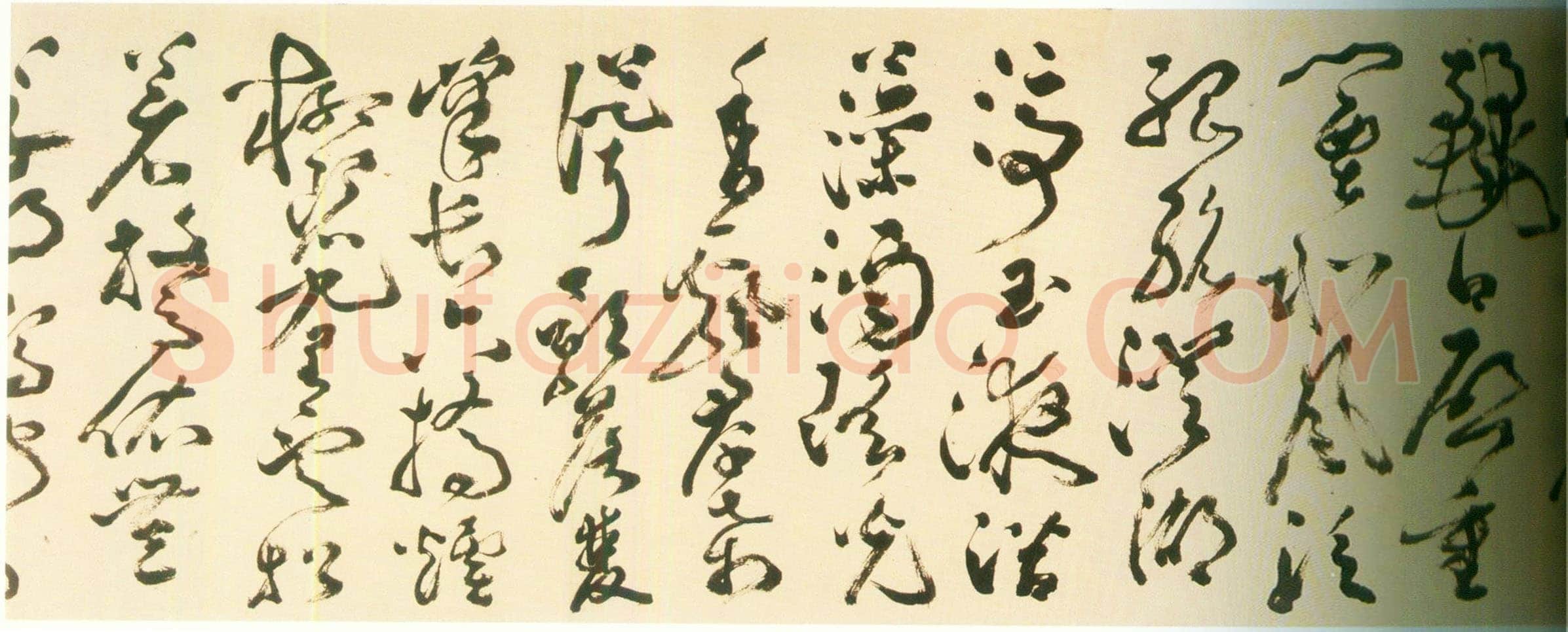 丰坊《草书孤山观梅诗卷》纸本草书 33.4cm×599cm 1565年 天津博物馆藏