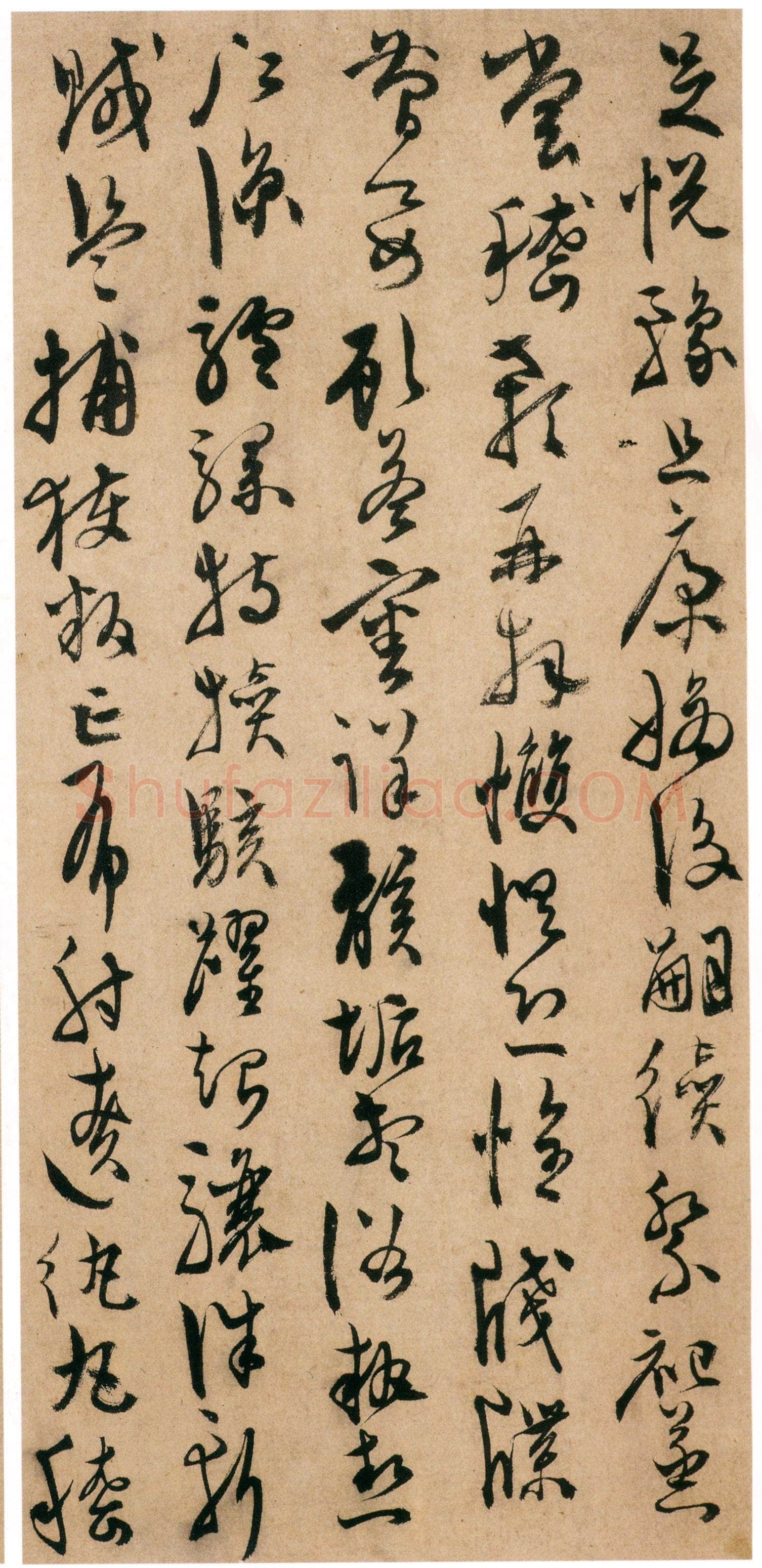 陈淳《草书千字文册》纸本 草书 32×16.5cm×17页 嘉靖十七年(1538)香港中文大学文物馆藏(北山堂捐赠)