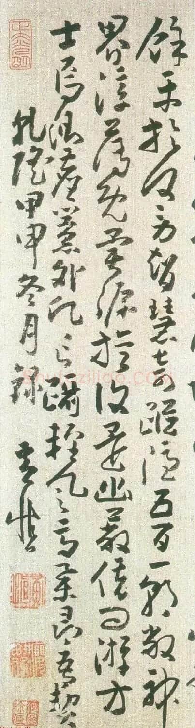 清代黄慎77岁草书欣赏《桃花源记》 | 书法名家作品鉴赏