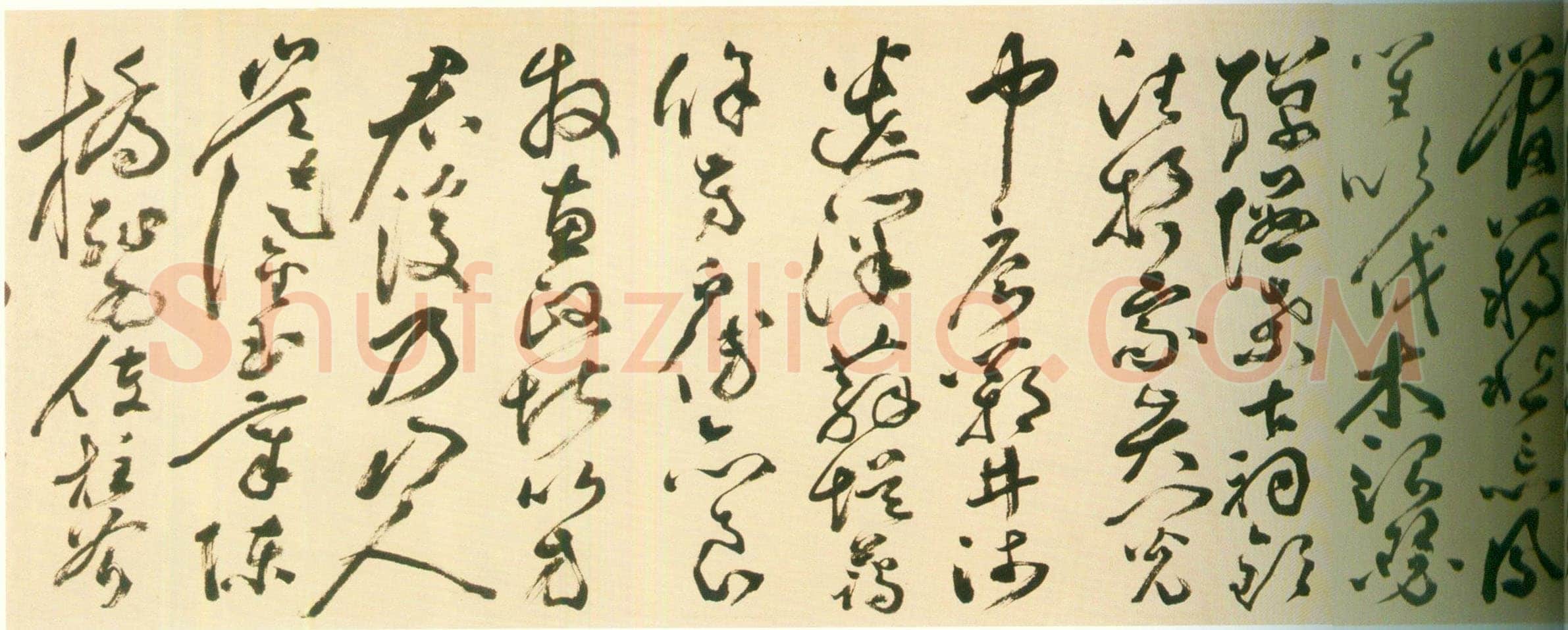 丰坊《草书孤山观梅诗卷》纸本草书 33.4cm×599cm 1565年 天津博物馆藏
