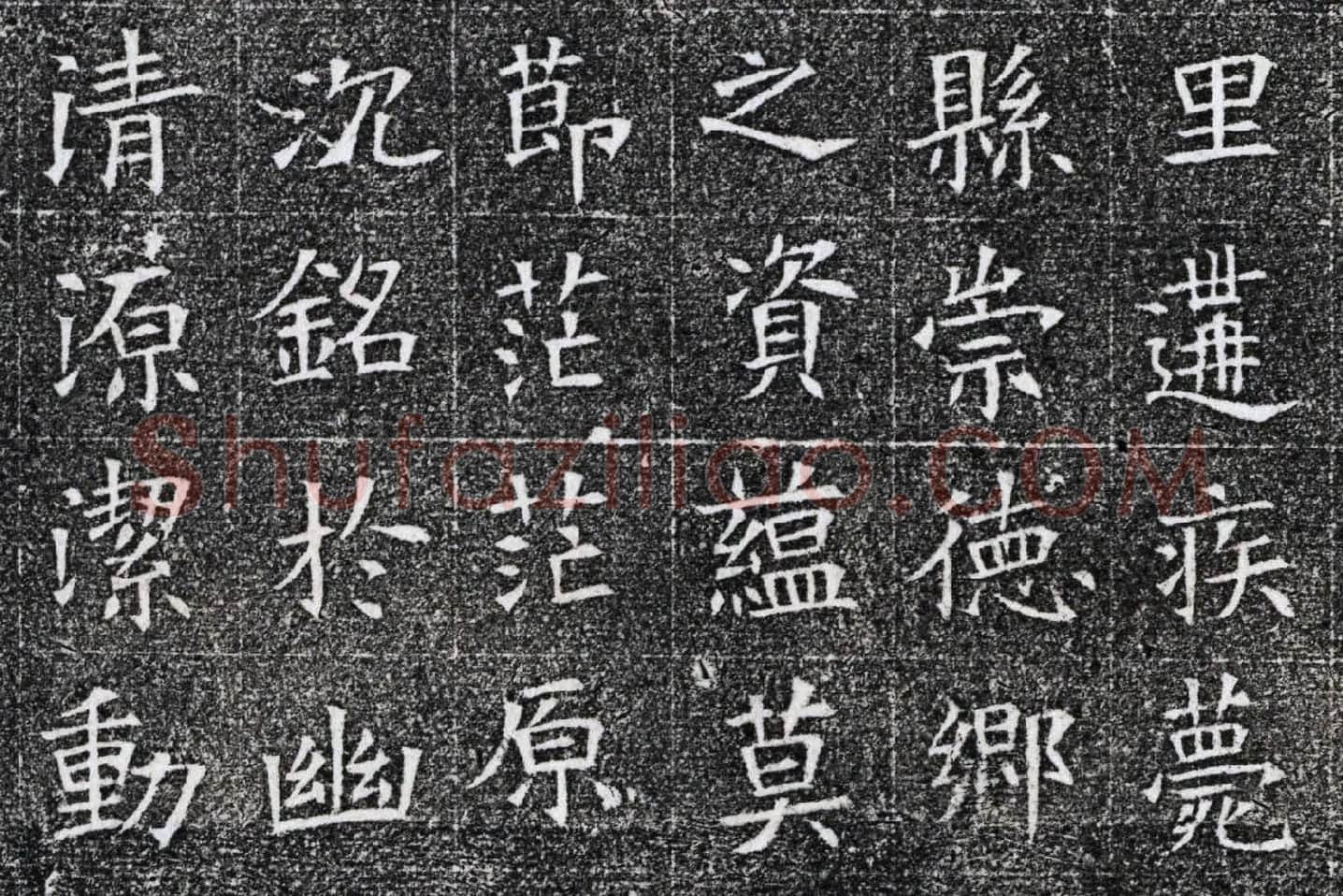 隋代楷书《苏慈墓志铭》局部 (7)