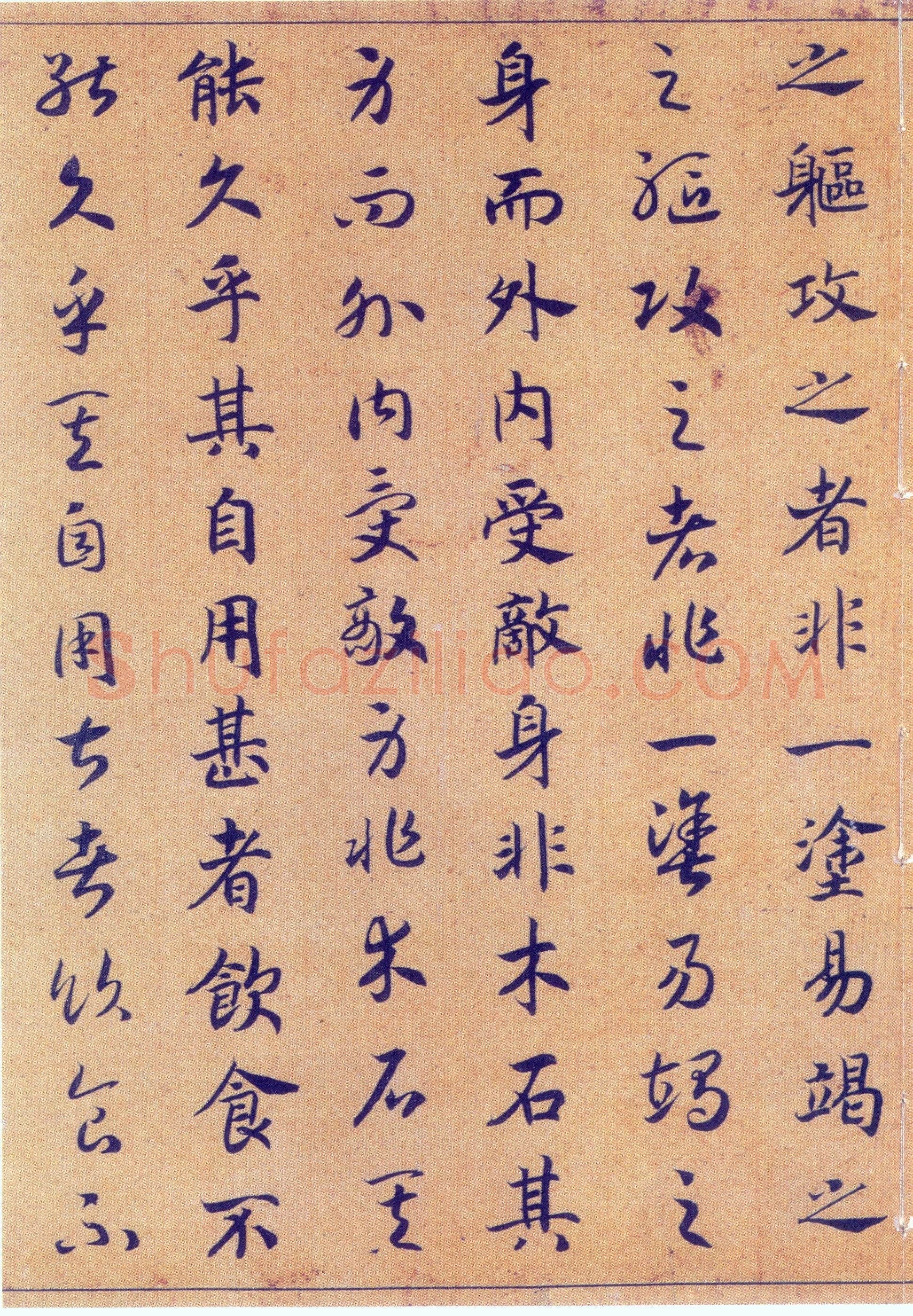 赵构《真草书养生论卷》纸本 23.5×602.8cm 上海博物馆藏