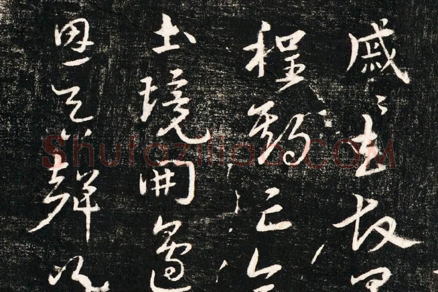 宋克草书《书杜甫诗前出塞九首》局部 (1)