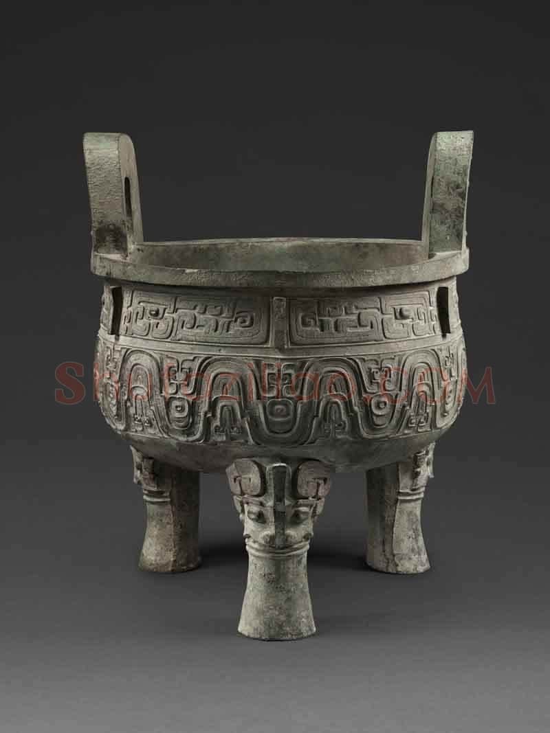 大克鼎金文作品欣赏,摘自先秦大克鼎