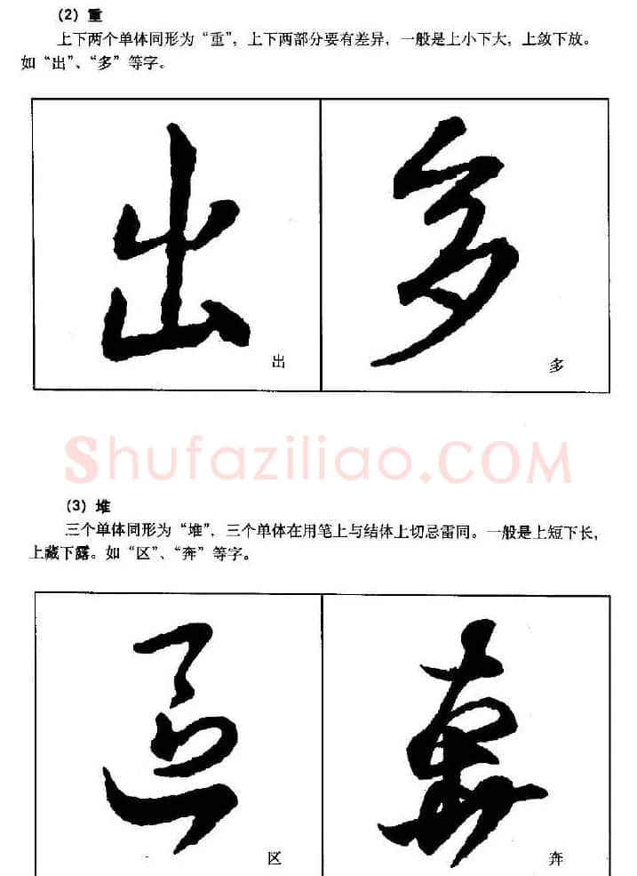 行书字帖下载《王羲之行书技法》 | 毛笔行书字帖