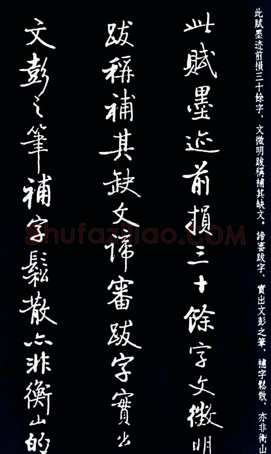 启功书法《临苏东坡前后赤壁赋》 | 毛笔书法作品