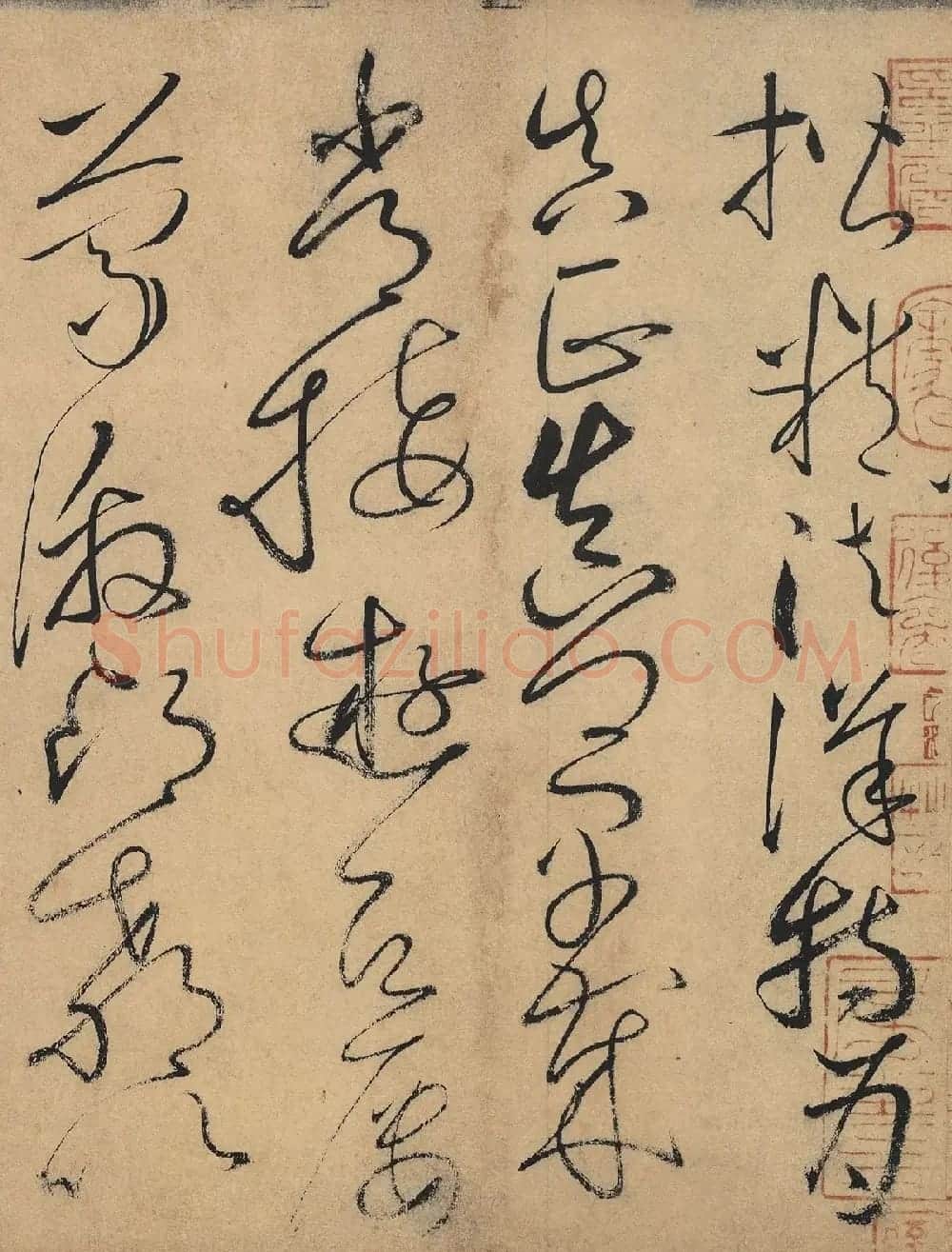 怀素草书欣赏《自叙帖》长卷墨迹全图 | 书法长卷