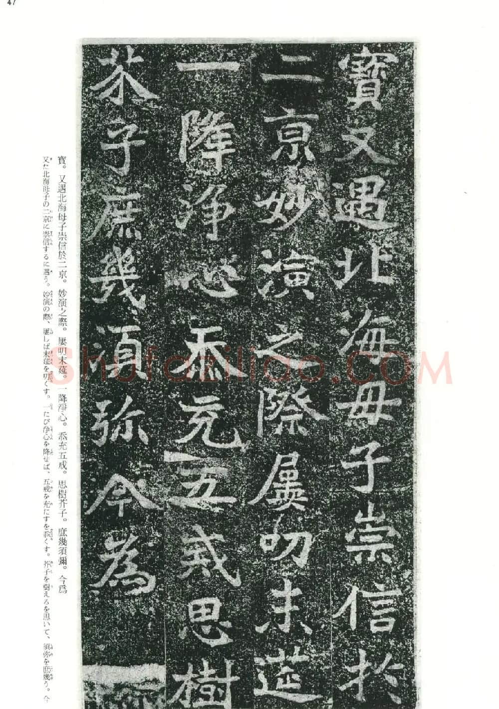 魏碑书法精品《龙门二十品》下册二玄社版 | 书法碑帖