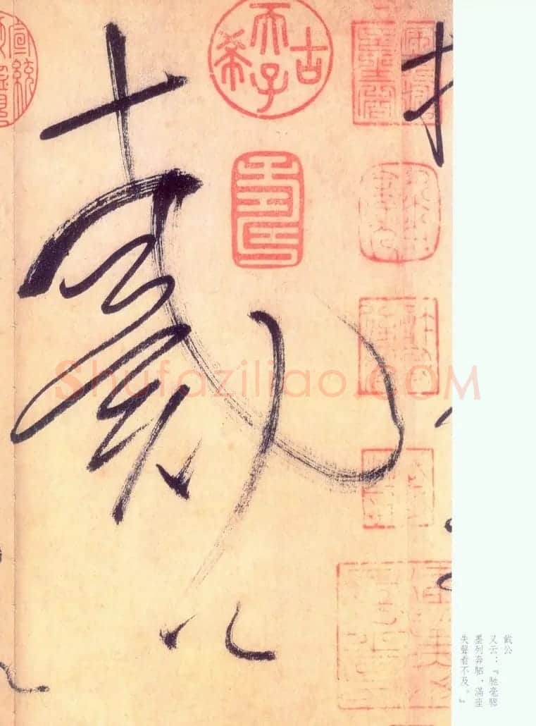 怀素草书《自叙帖》书法图片45P | 书法碑帖