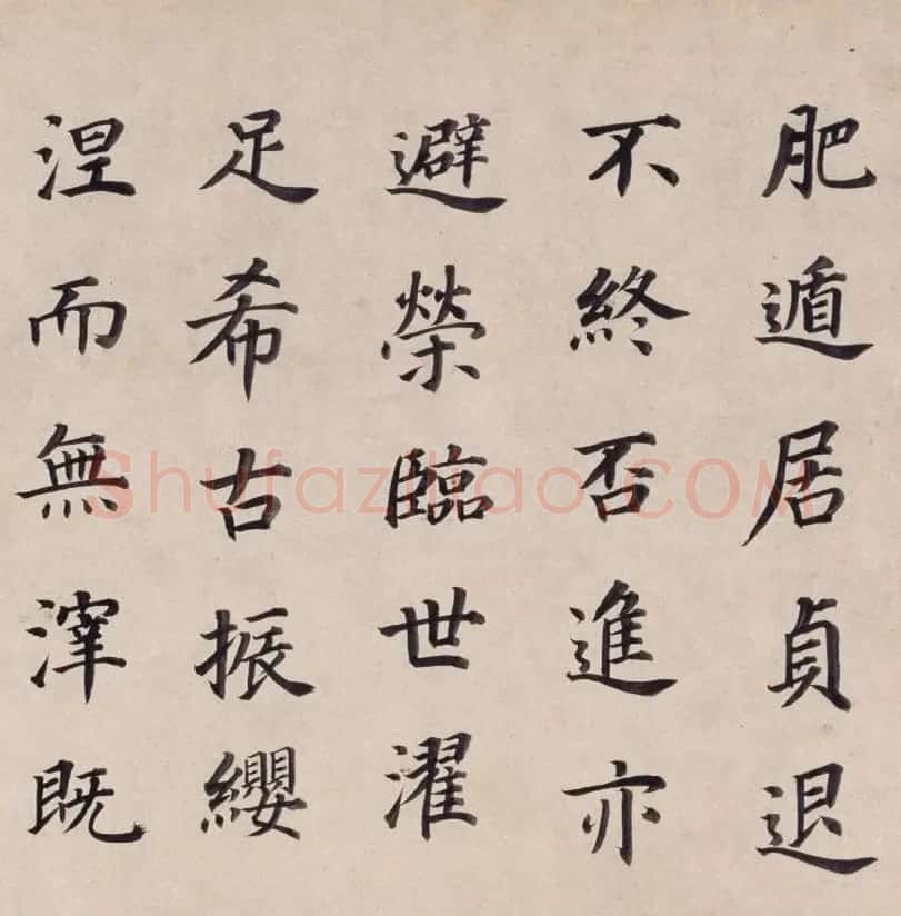 董其昌52岁楷书东方朔画像碑赞卷 | 书法长卷
