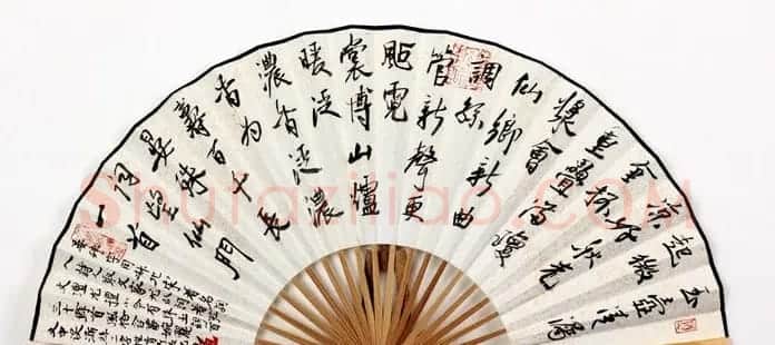 职业书家狼湖扇面书法作品欣赏 | 书法作品欣赏