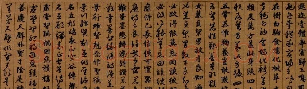 班惟志书法长卷《真草二体千字文》 | 书法长卷