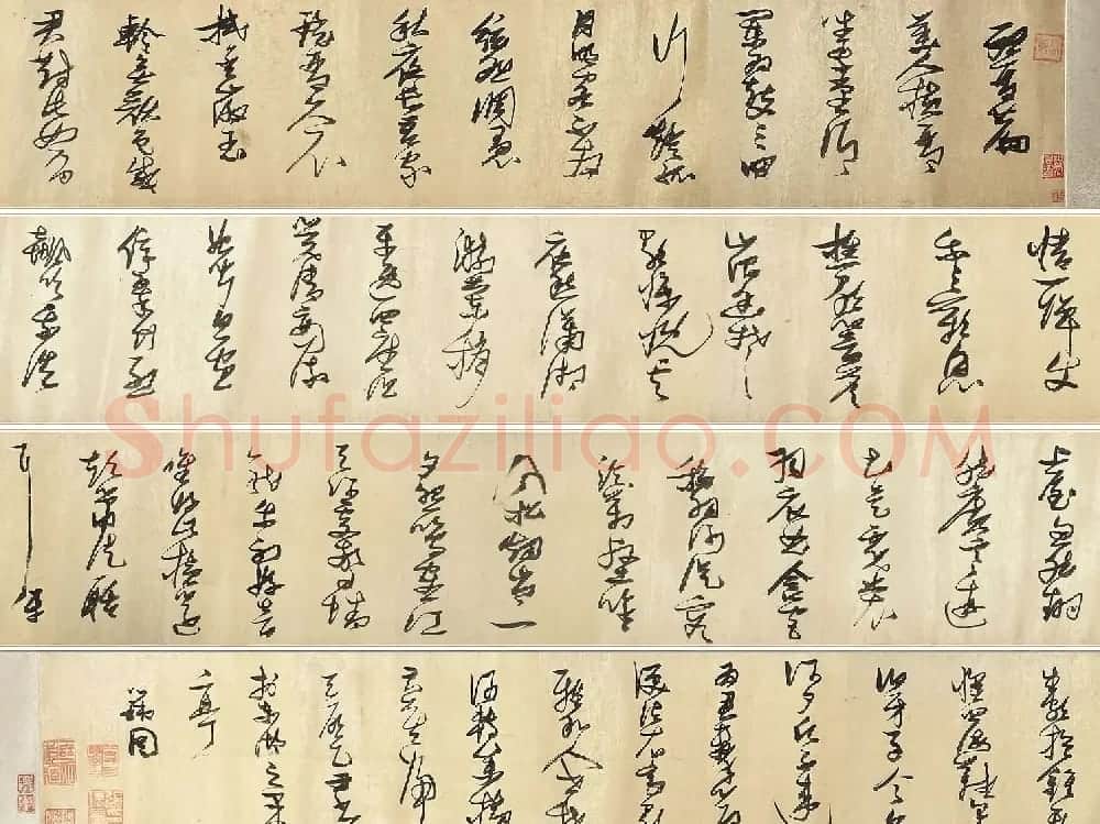 张瑞图草书《何景明听琴篇》卷 | 书法长卷