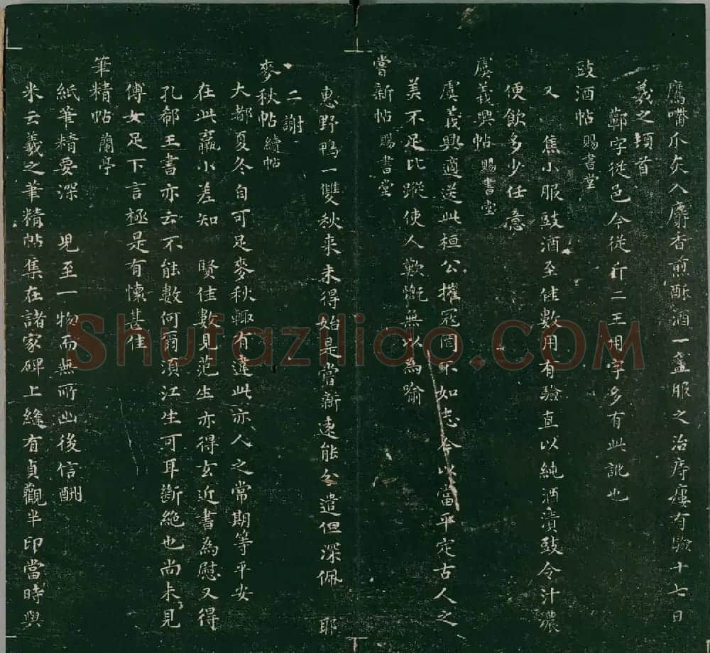 彭履道小楷《二王帖目录评释》上下2卷 | 名家书法作品精选