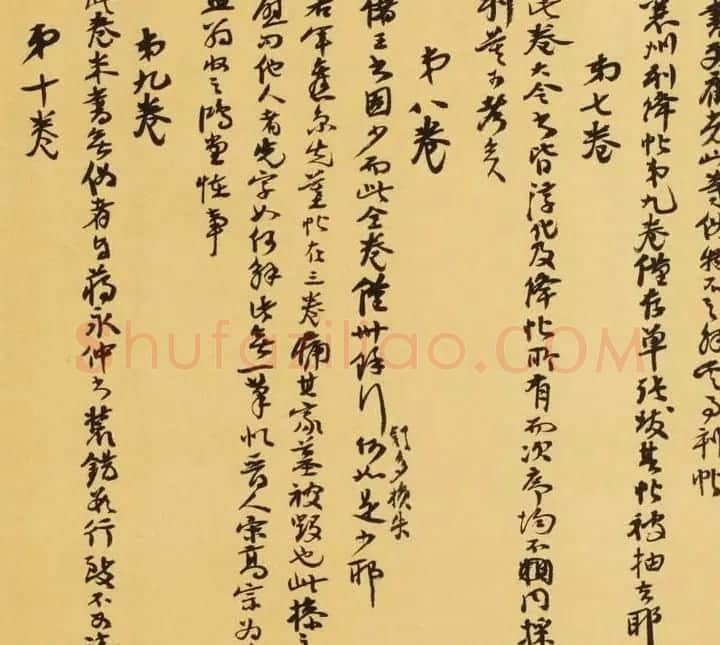张伯英书法手迹《碑帖考释评鉴文稿》 | 名家书法作品赏析