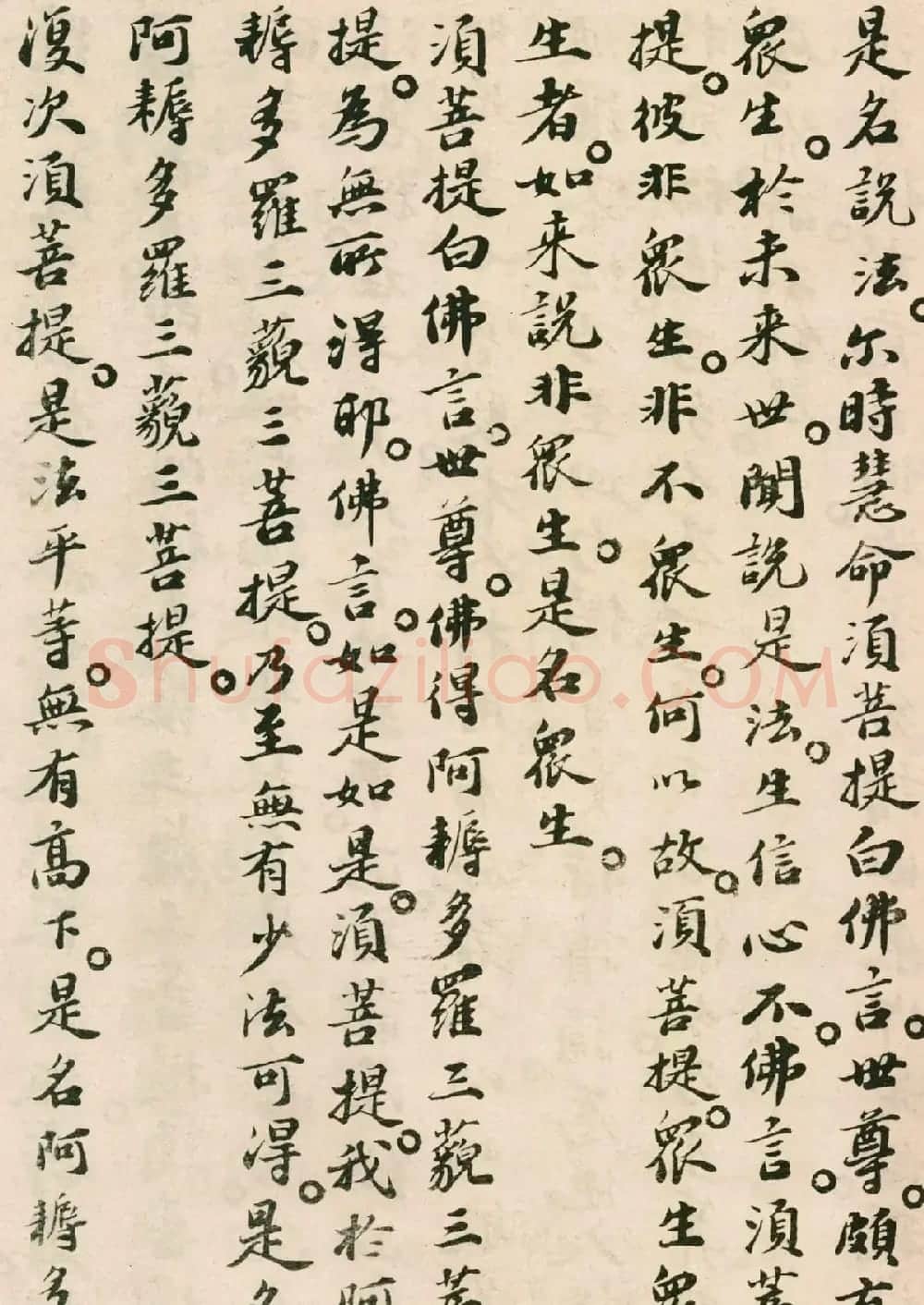 北宋苏轼小楷欣赏《金刚经》 | 软笔书法作品