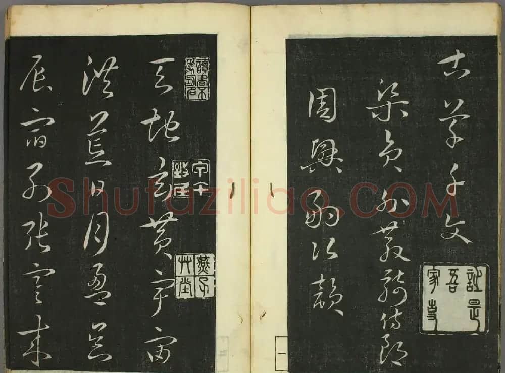 日本竜草庐书法《古草千字文》 | 毛笔草书字帖
