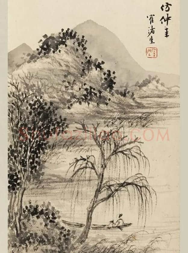 清代奚冈书画合璧册《奚铁生先生书画册》 | 传世书法作品精选