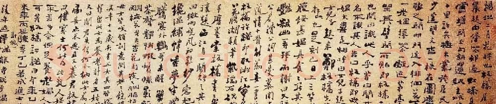 郑板桥横幅书法作品欣赏 | 书法长卷