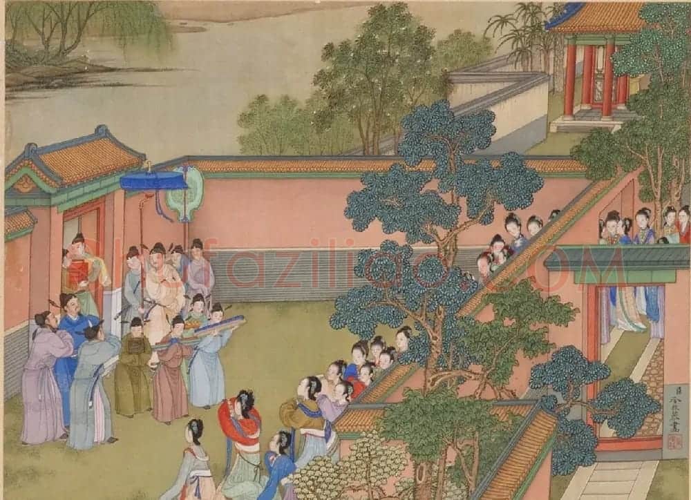 张若霭书法冷枚养正图合册 | 传世书法作品赏析