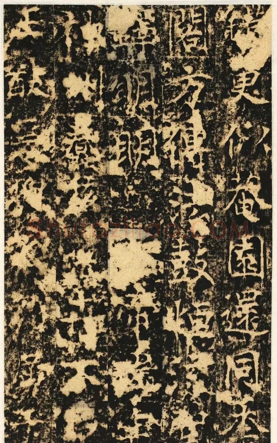 唐代楷书石刻《信法寺弥陀像碑》 | 书法碑帖