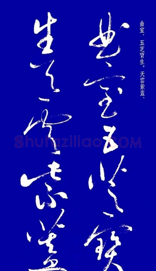 启功草书字帖欣赏《黄庭内景经》 | 毛笔草书字帖
