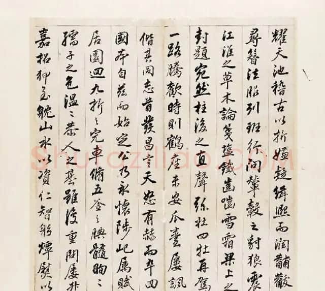 董其昌行书册页《董思翁书陈尚书神道碑》 | 名家书法作品精选