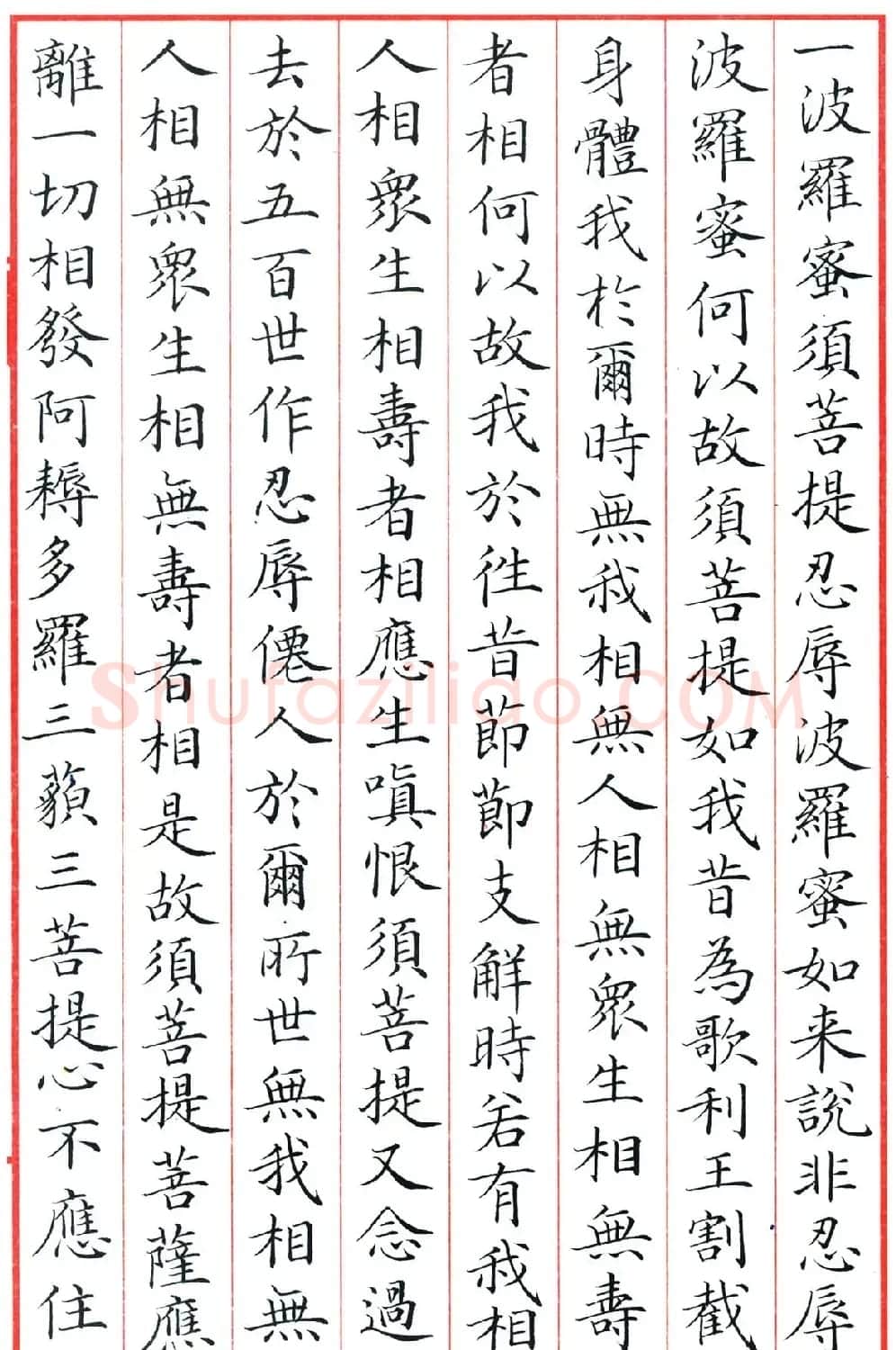 梁林小楷书法《金刚经三十二品》 | 书法作品鉴赏
