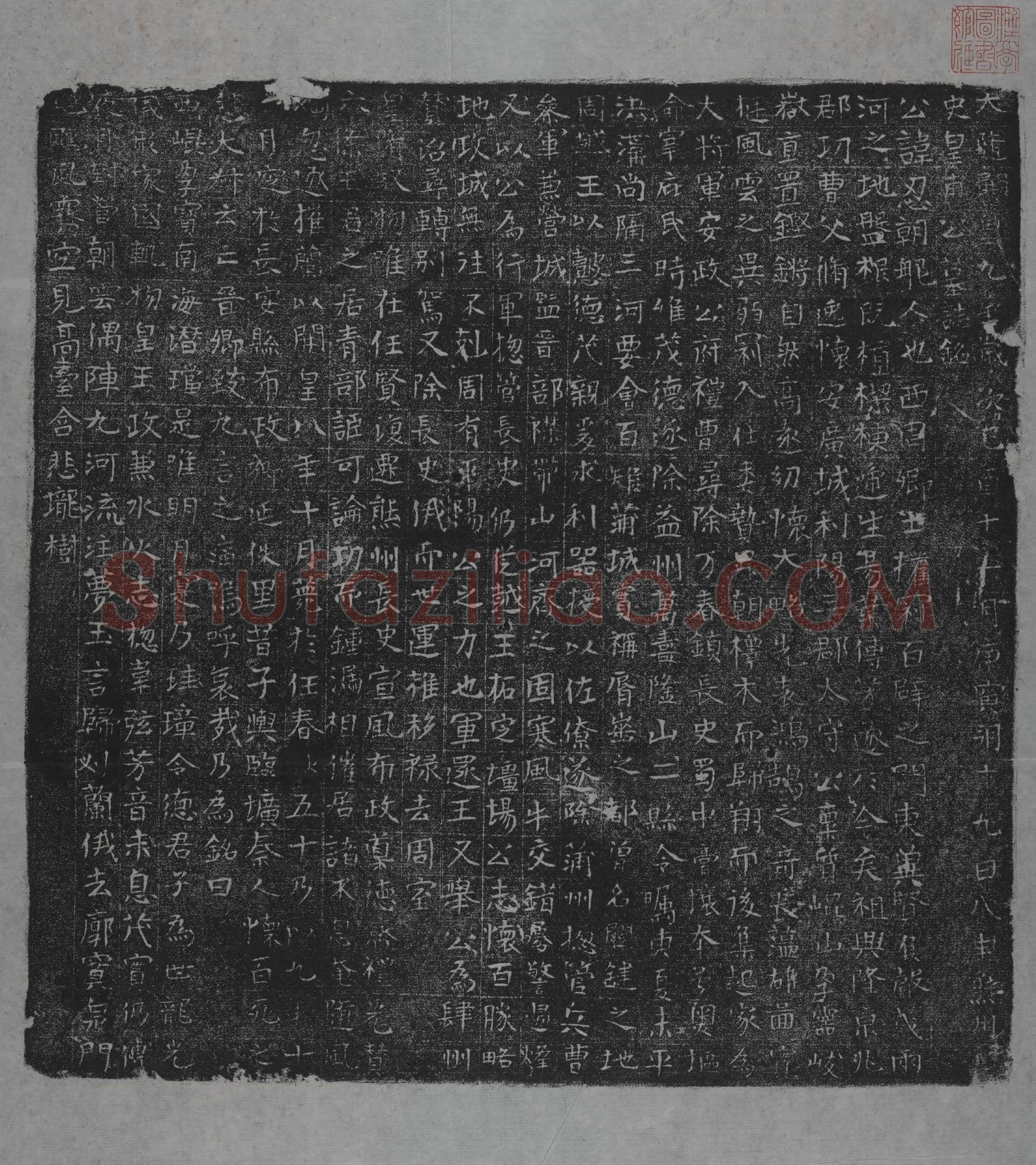 隋 皇甫忍 墓誌