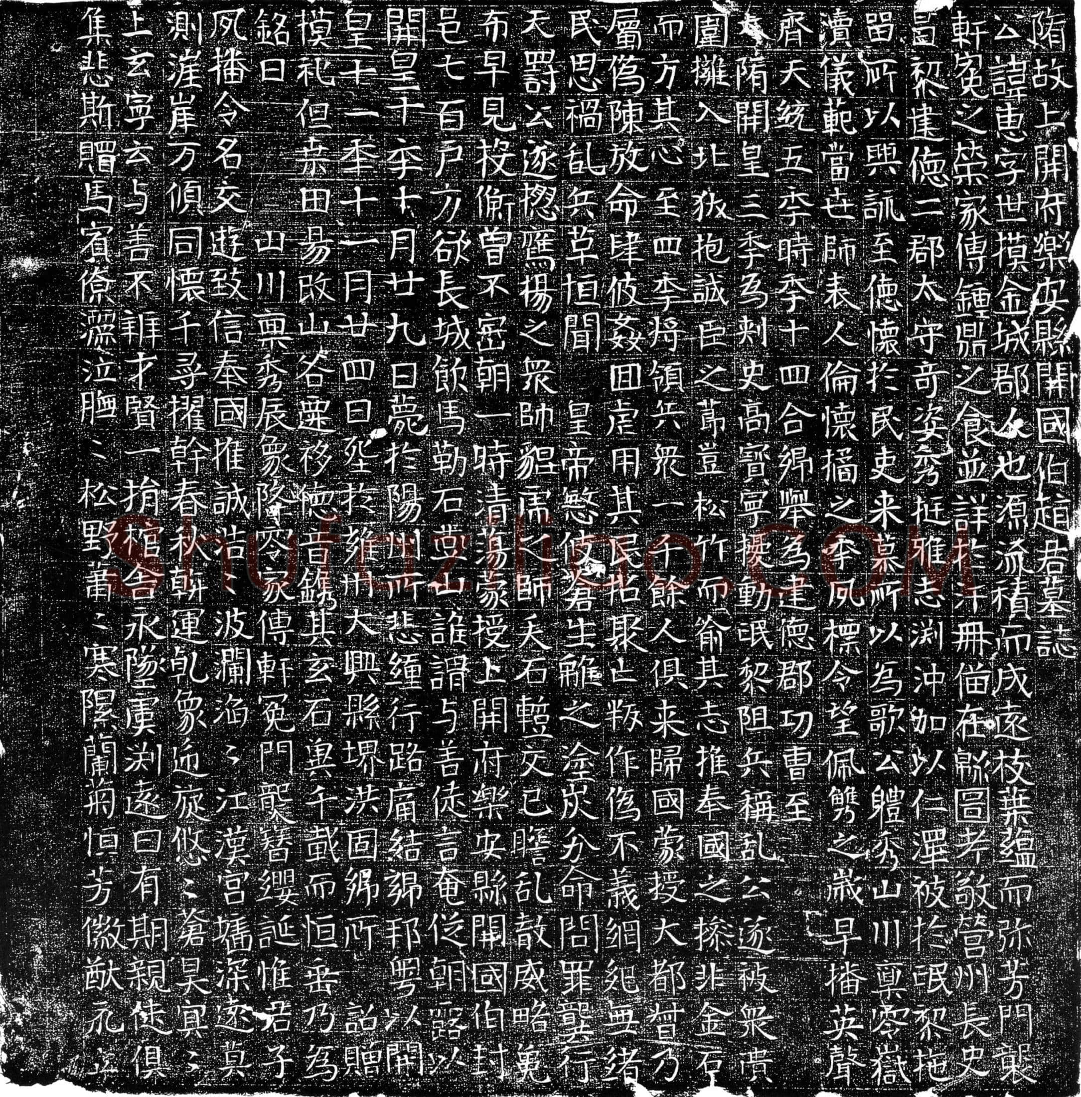 隋赵惠墓誌(隋故上开府乐安县开国伯赵君墓誌)