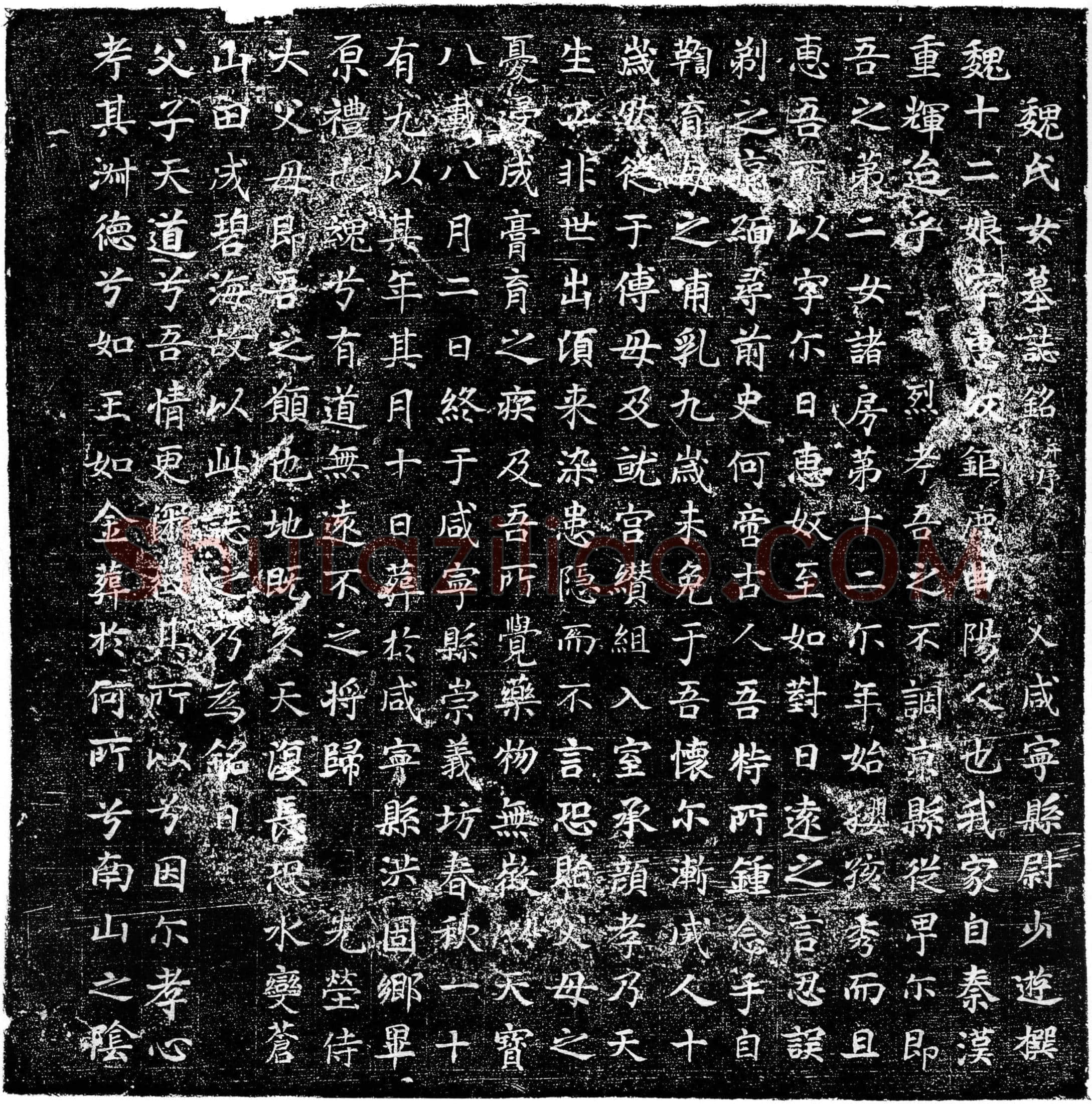 唐 魏十二娘 墓誌