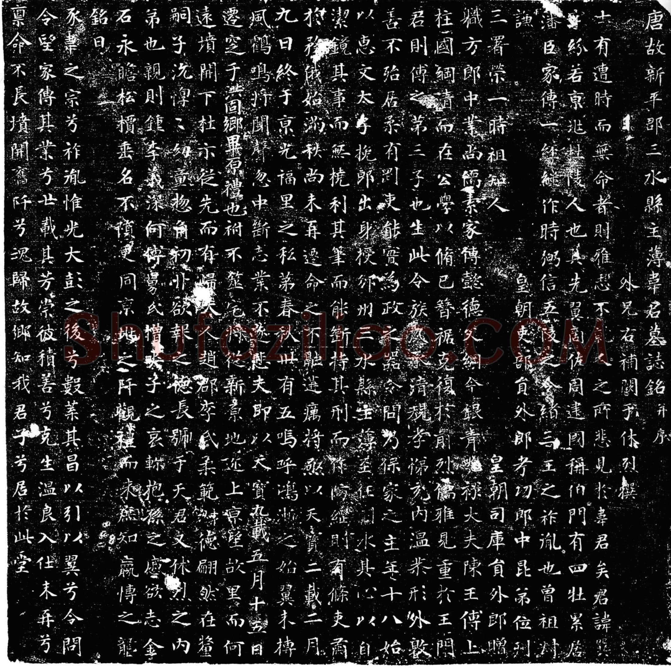 唐 韦巽 墓誌