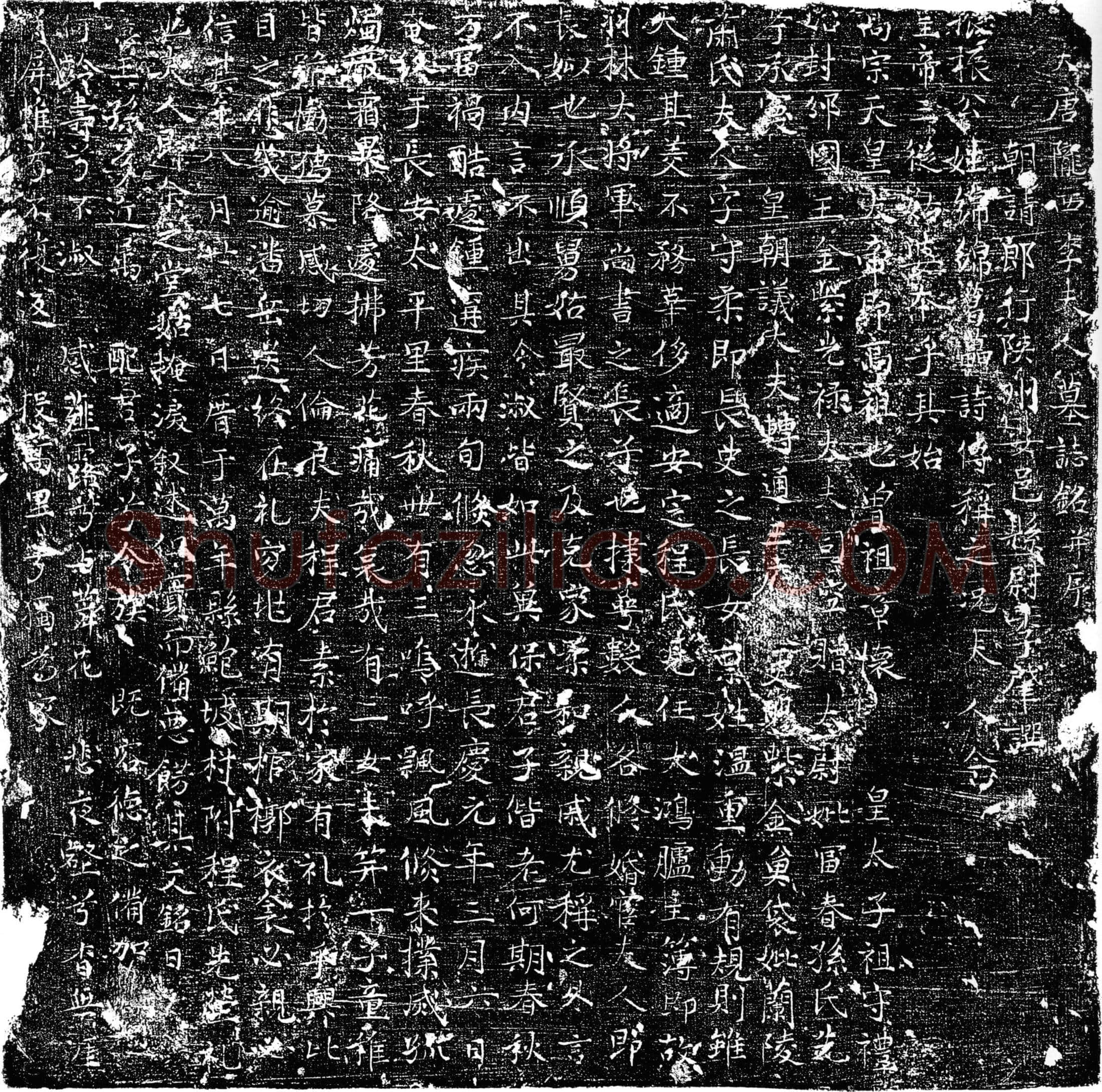 唐 李守柔 墓誌