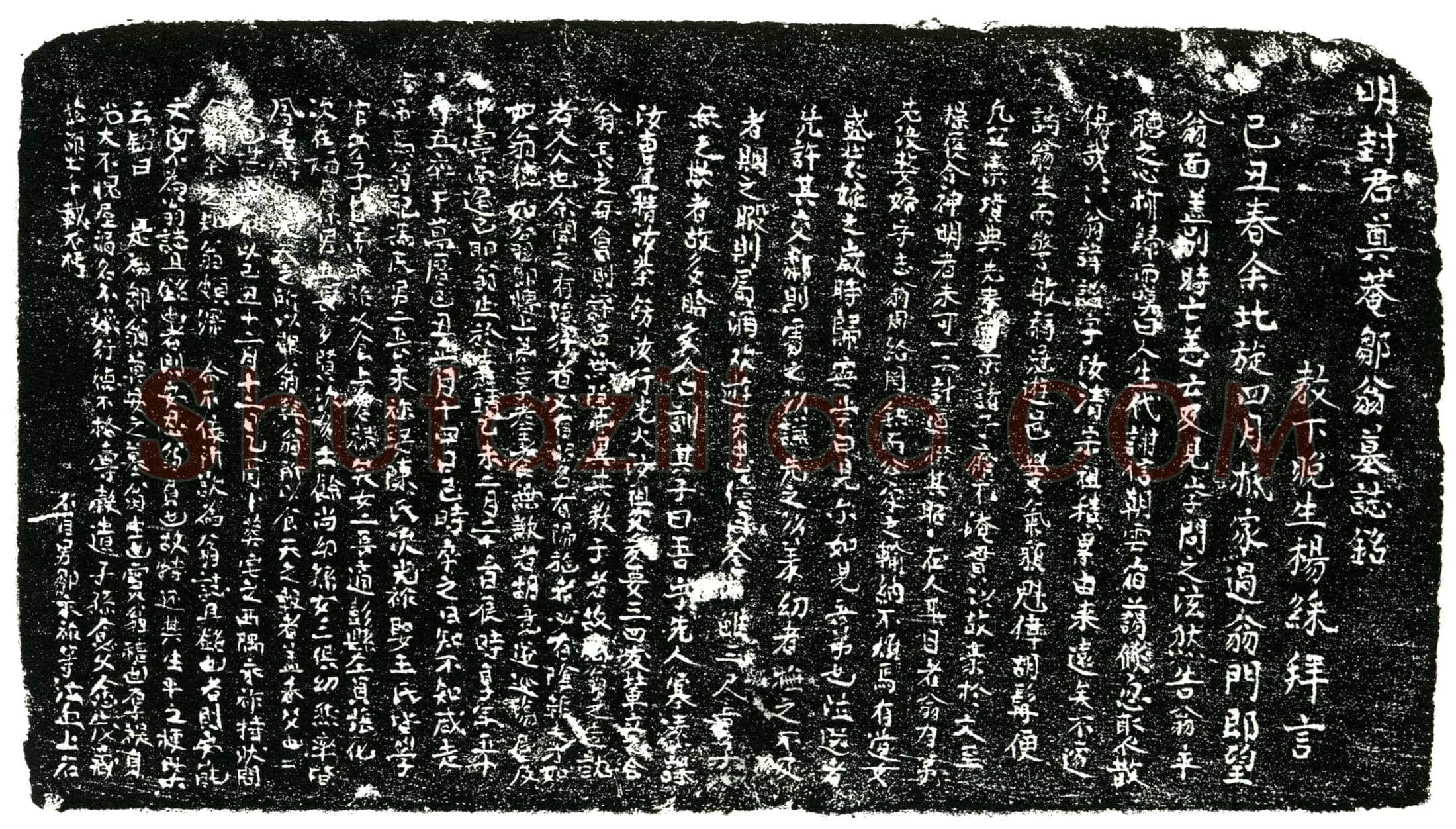 明 邹翁 讳谧 字汝清 墓誌