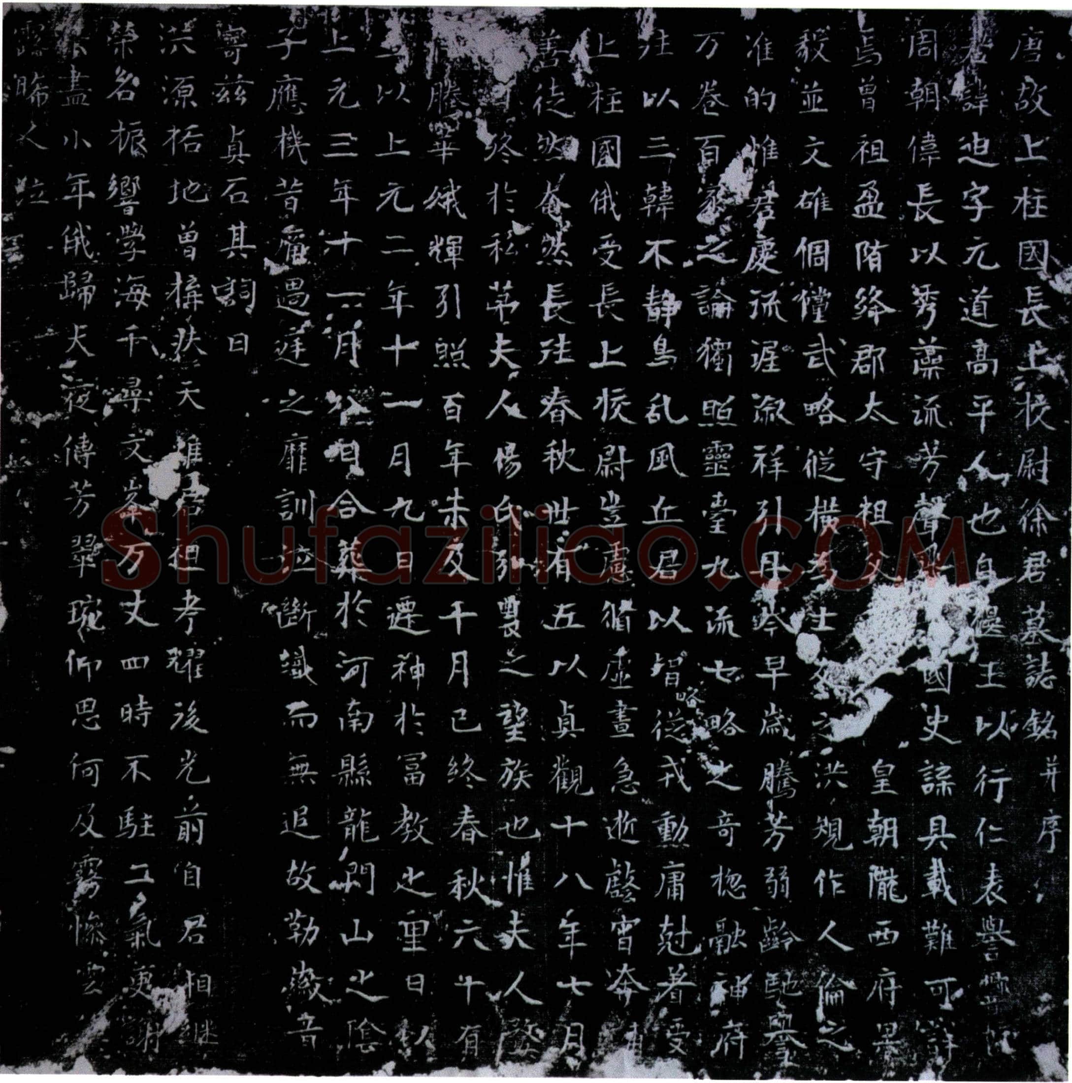 唐徐迪墓誌(唐故上柱国长上校尉徐君墓誌铭并序)