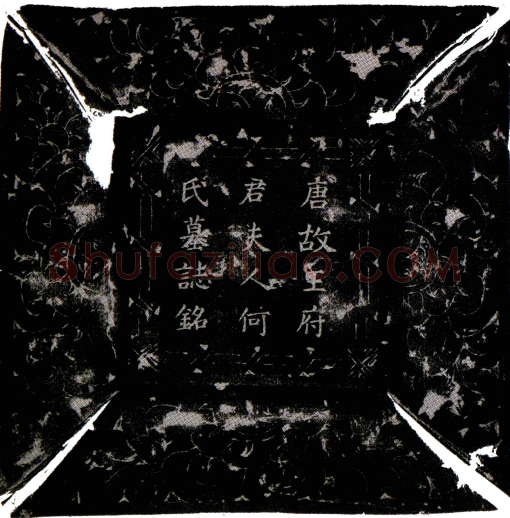 唐王珎及夫人河（何）氏墓誌(唐故王府君及夫人河（何）氏墓誌铭并序)