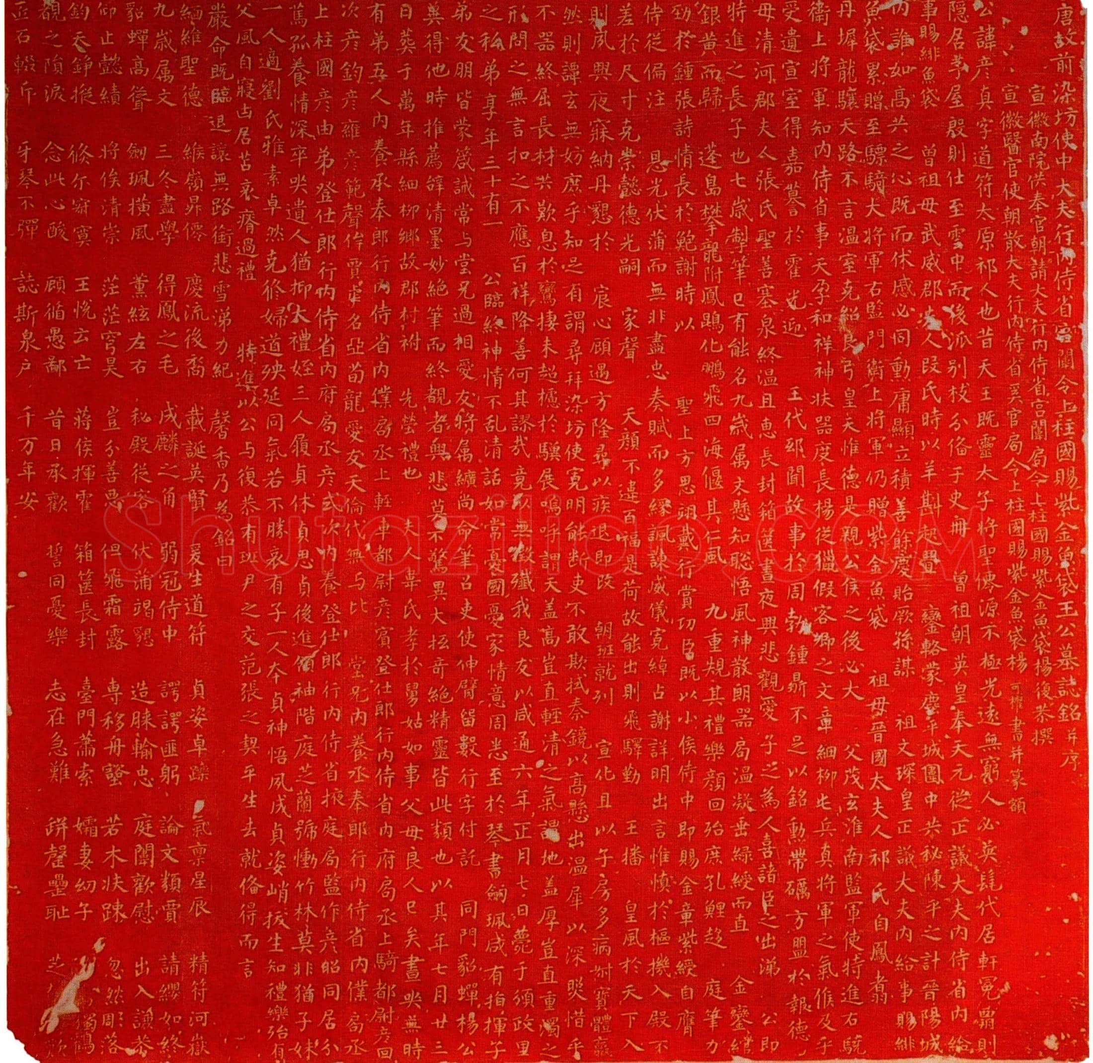 唐 王彦真 墓誌