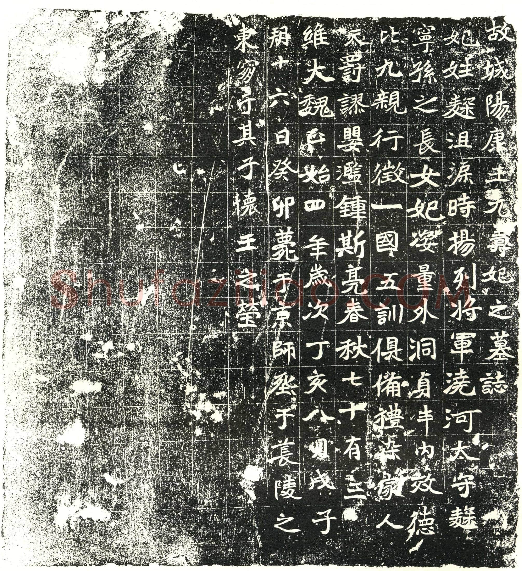 北朝 元寿妃麴氏 墓誌