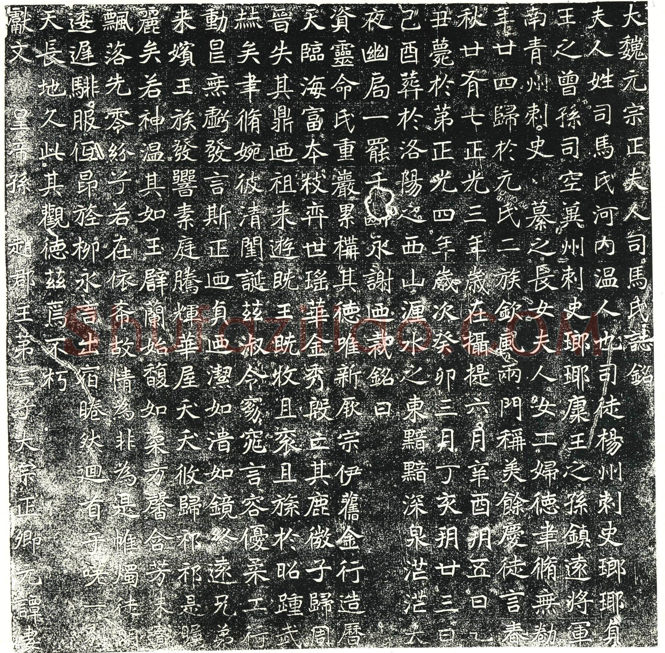 北朝元谭妻司马氏墓誌(大魏元宗正夫人司马氏誌铭)