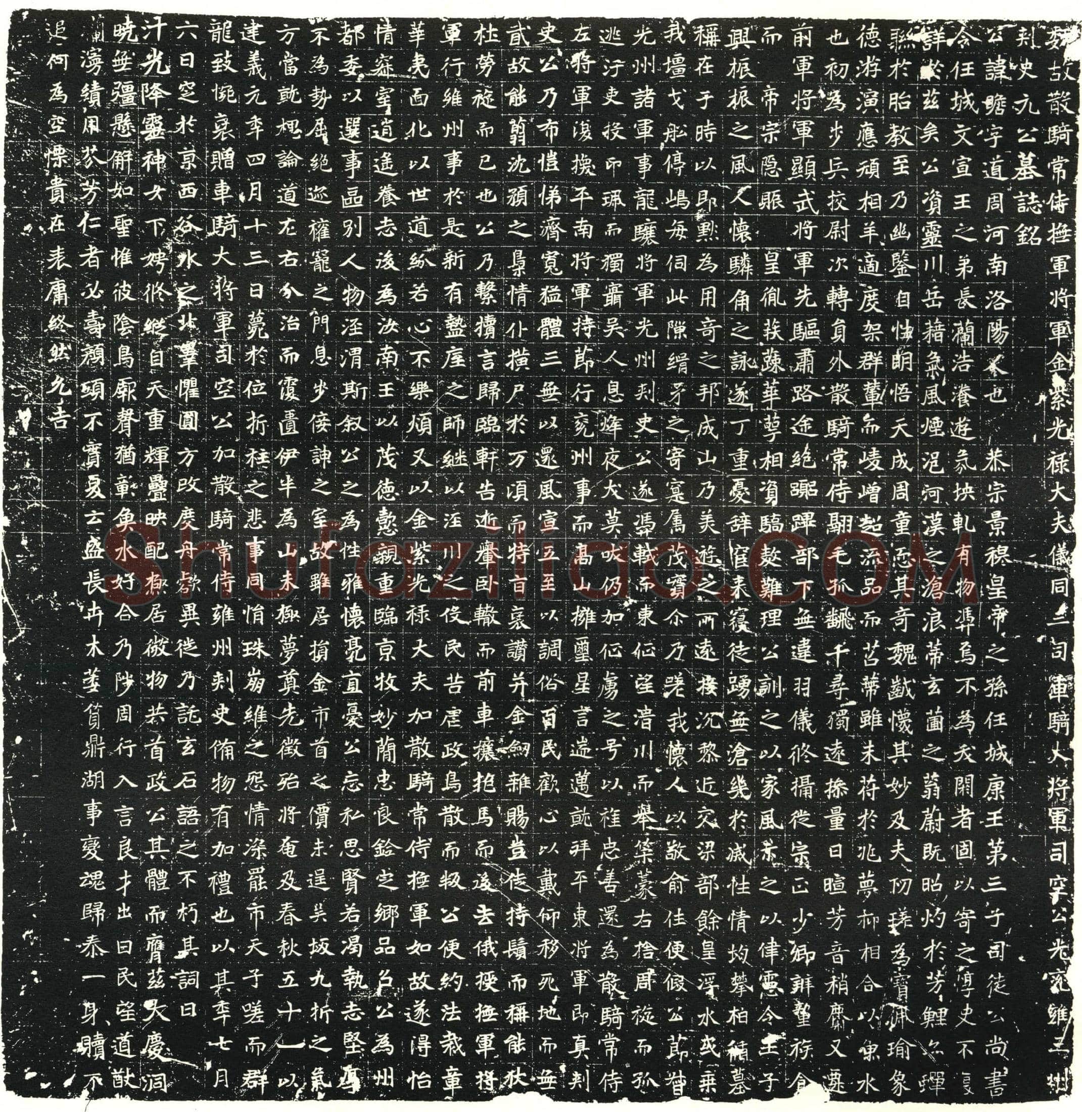 北朝元瞻墓誌(餽故散骑常侍抚军将军金紫光禄大夫仪同三司车骑大将军司空公光兖雍三州刺史元公墓誌铭)