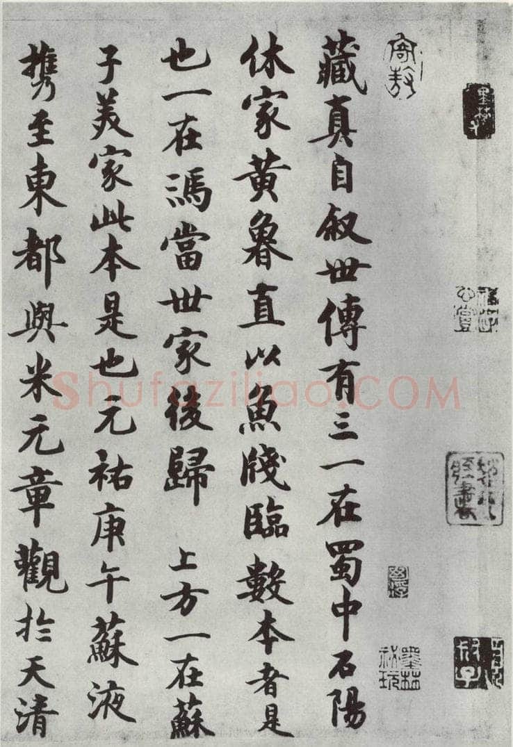 唐朝 怀素 《怀素书自叙题跋》之八 书法作品