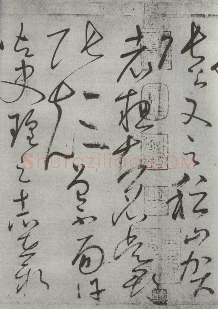 唐朝 怀素 《怀素书自叙帖》之二十九 书法作品