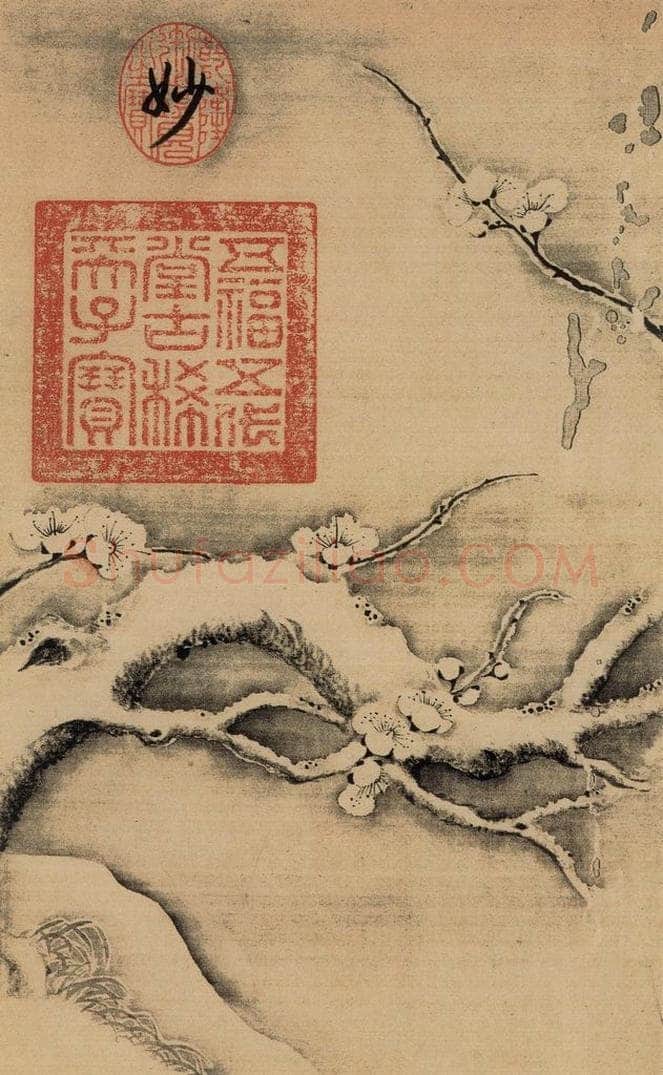 东晋 王羲之 《王羲之快雪时晴帖》跋之十六 书法作品