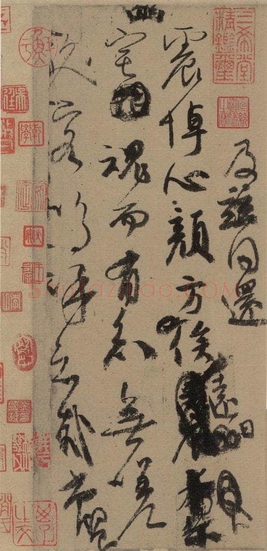 758唐 颜真卿 《颜真卿祭侄稿》之七 书法作品