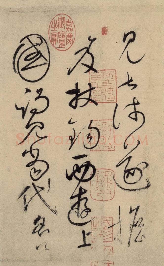 唐 怀素 自叙贴上之八 书法作品