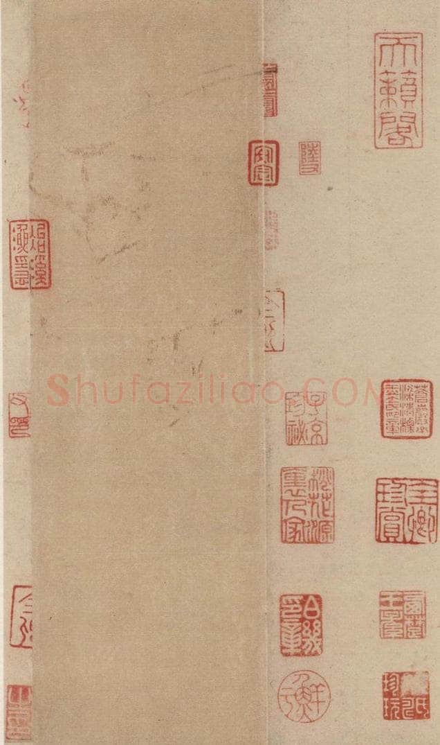 公元一0八八年宋代 米芾 米芾.苕溪诗之一 书法作品