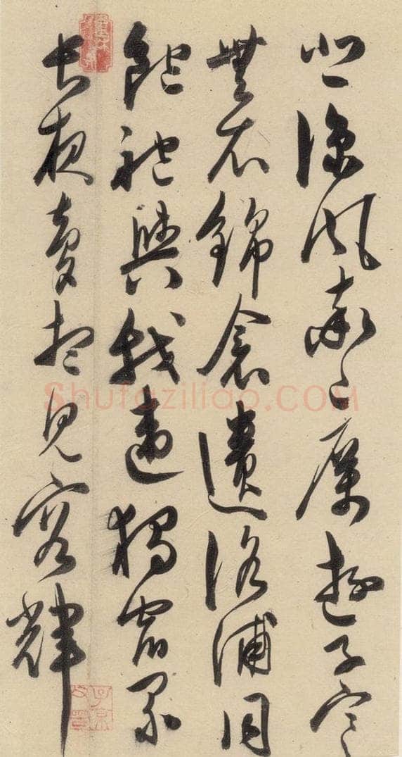 明 陈道复 古诗十九诗下之十 书法作品