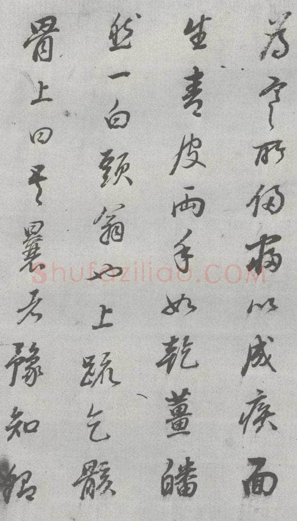 明 董其昌 元明书翰（24）桑寄生传 （19） 书法作品
