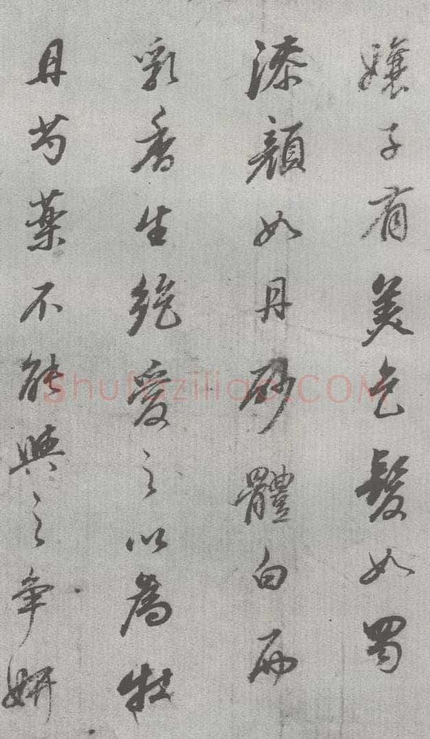 明 董其昌 元明书翰（24）桑寄生传 （12） 书法作品
