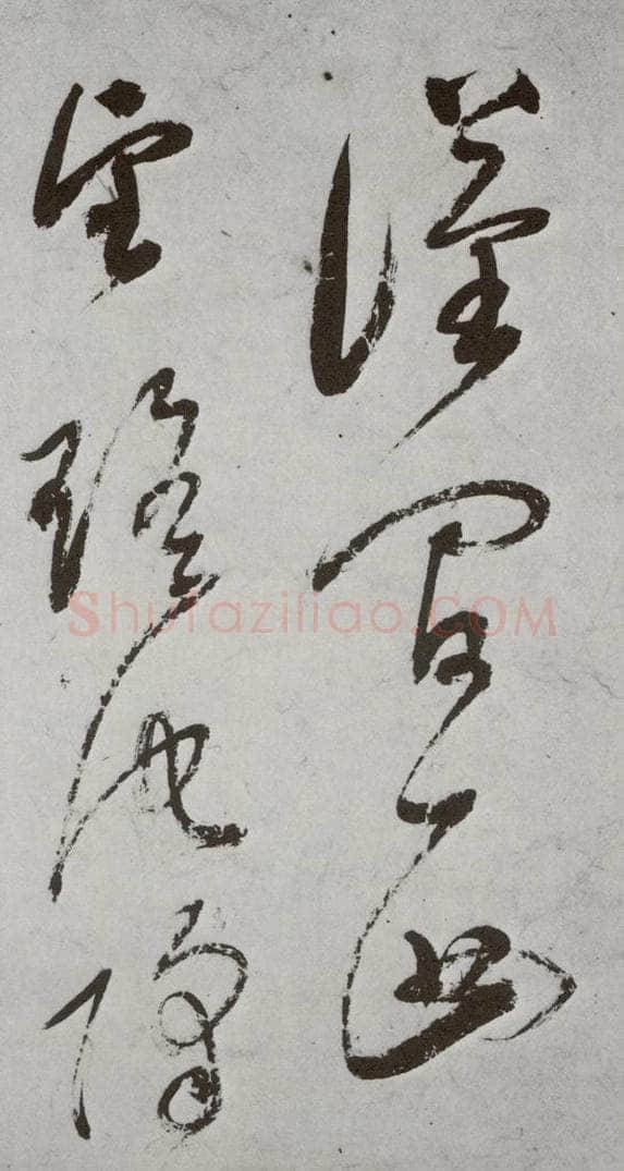 明代 董其昌 《杜律》之十三 书法作品